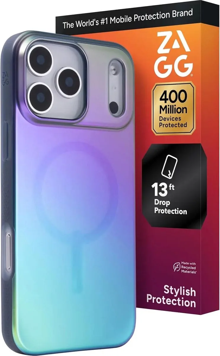 Milan Snap Magsafe Case Voor Iphone 17 Pro Max Met Magnetische fra ZAGG i Sort – produktbillede