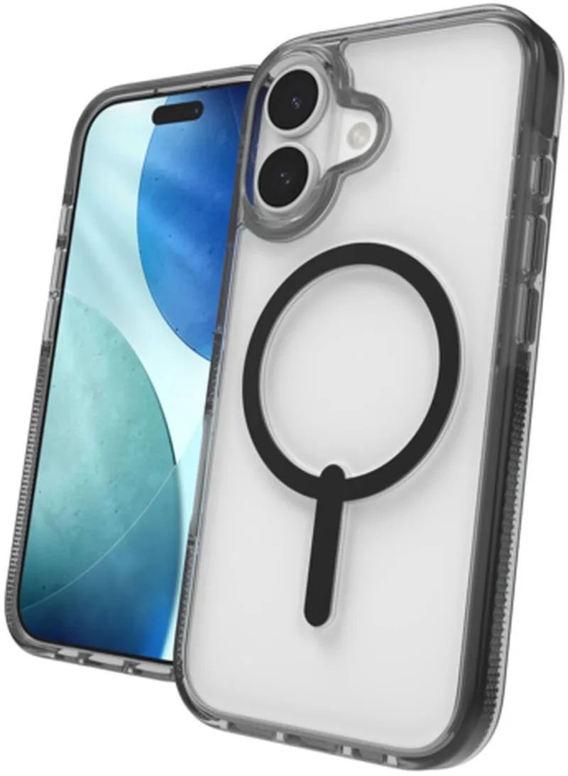 Santa Cruz Snap Hoesje Geschikt voor Apple iPhone 17 - Compatibel met MagSafe - Back Cover by ZAGG in Black – product photo