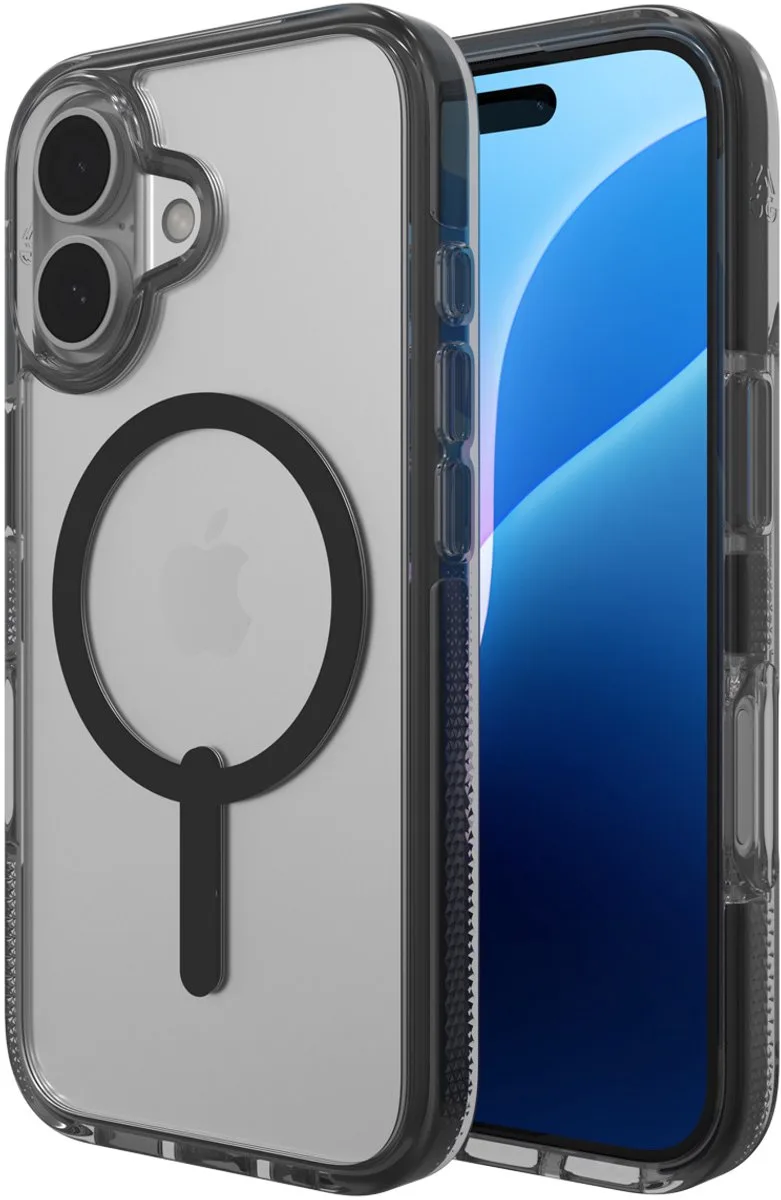 Santa Cruz Snap Mag geschikt voor iPhone 16 Hoesje von ZAGG in Schwarz – Produktfoto
