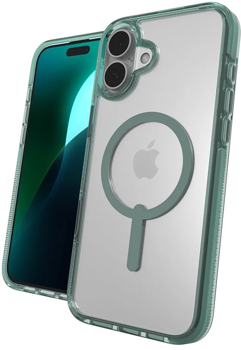 Santa Cruz Snap Mag geschikt voor iPhone 16 Plus Hoesje - groen | groen de ZAGG en Vert – photo produit