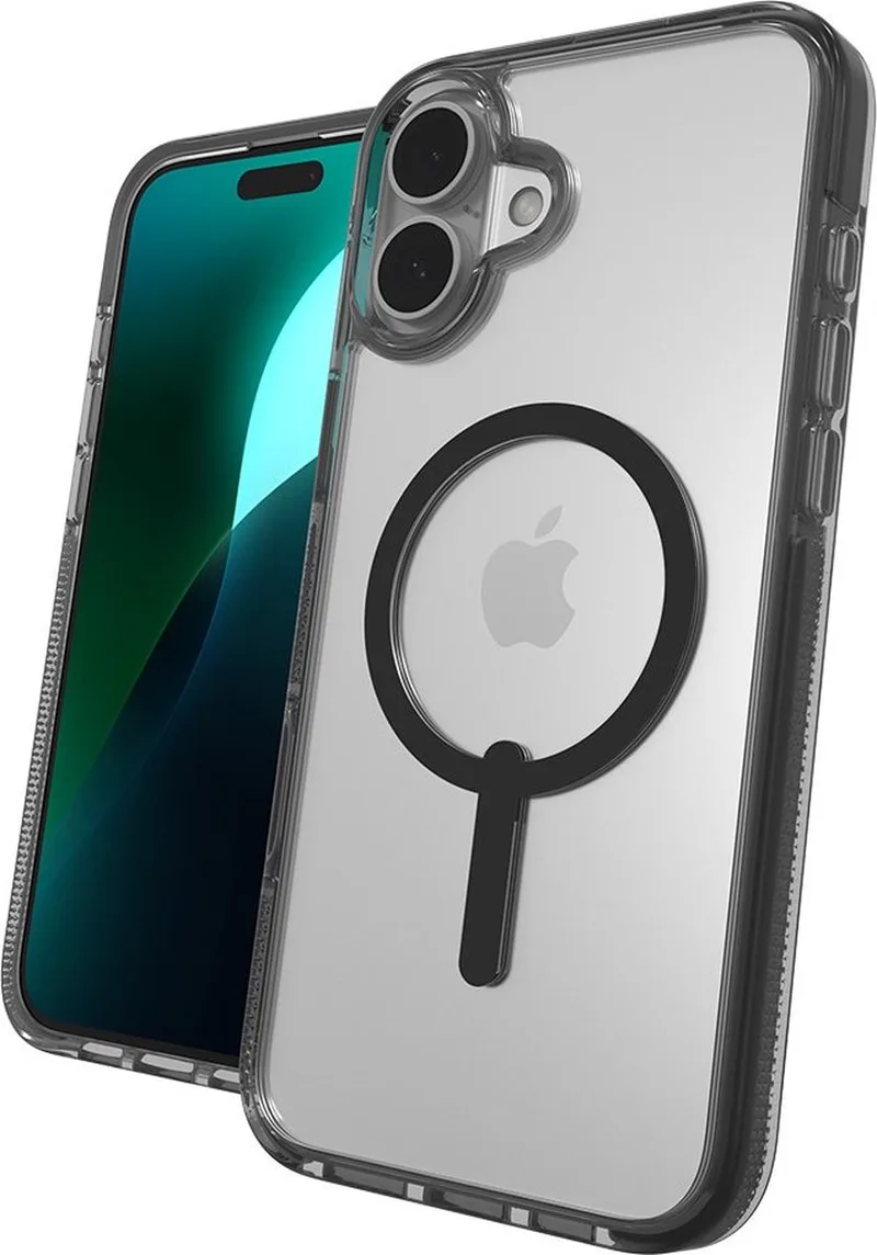 Santa Cruz Snap Mag geschikt voor iPhone 16 Plus Hoesje de ZAGG en Noir – photo produit