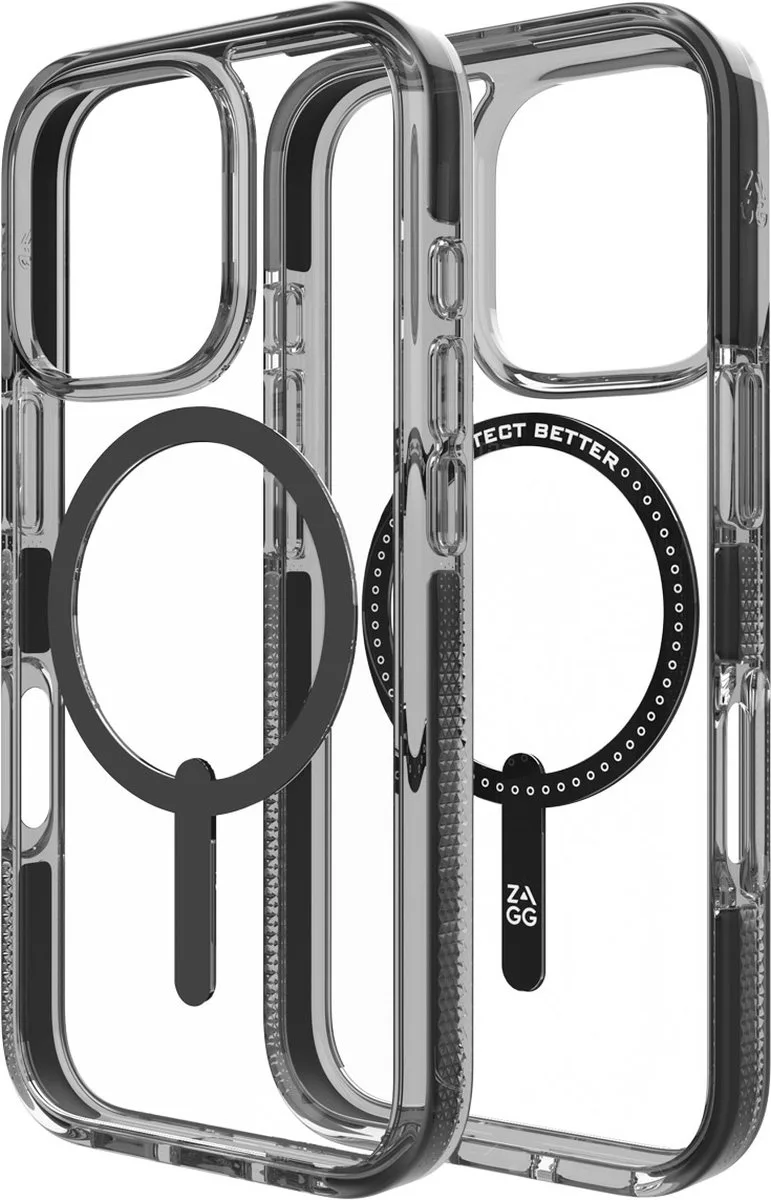 Santa Cruz Snap Mag geschikt voor iPhone 16 Pro Hoesje de ZAGG en Noir – photo produit