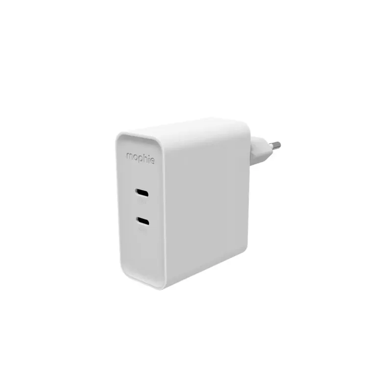Speedport 100 USB Ladegerät 100 W 2x USB-C® USB PD Weiß Steckdose GaN, USB Power Delivery (USB-PD) de ZAGG – photo produit